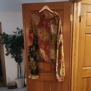 Multicolor Patchwork Women's Jumpsuit